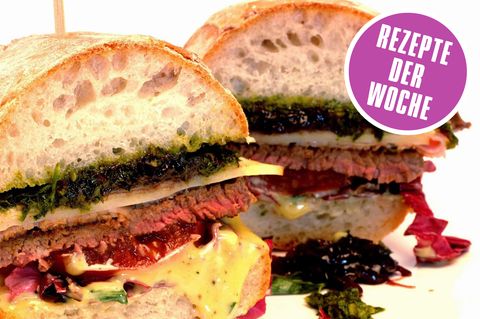 Chivito - DER Burger aus Uruguay. Foodbloggerin Sonja von "Amor & Kartoffelsack" präsentiert ein geniales Rezept für den unschlagbaren Burger aus Lateinamerika.