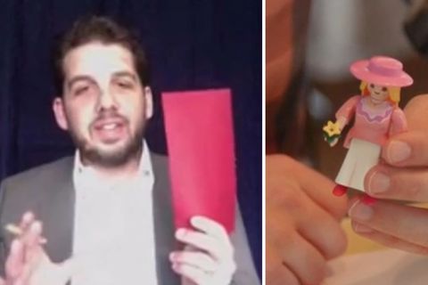 Mentalmagier Christoph Kuch macht eine verblüffende Vorhersage