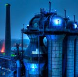 Duisburg - Arbeit? Freizeit!  Geschwitzt wurde im Landschaftspark Duisburg-Nord früher schon. Heute tun es die Besucher freiwillig. Es fühlt sich so herrlich verboten und nach Jugendstreich an, im stillgelegten Hüttenwerk an Industriebauten hochzuklettern, einen 70 Meter hohen Aussichtspunkt zu erklimmen oder im Gasometer in 21 Millionen Litern Regenwasser abzutauchen. In den ehemaligen Werkshallen und Hochöfen gibt’s auch Kino und Konzerte. Für die Braven.  www.landschaftspark.de  Auf der Lokalpatrioten-Karte anschauen