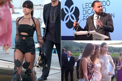 DiCaprios Spendengala: Viel nackte Haut für den guten Zweck