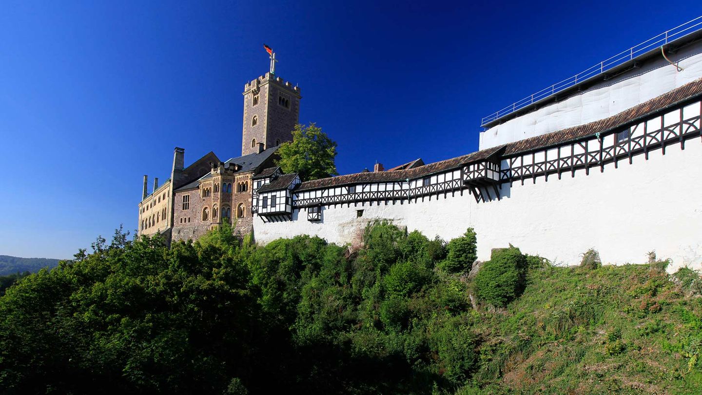 Eisenach: Wo die wilden Drachen wohnen Wartburg in Eisenach