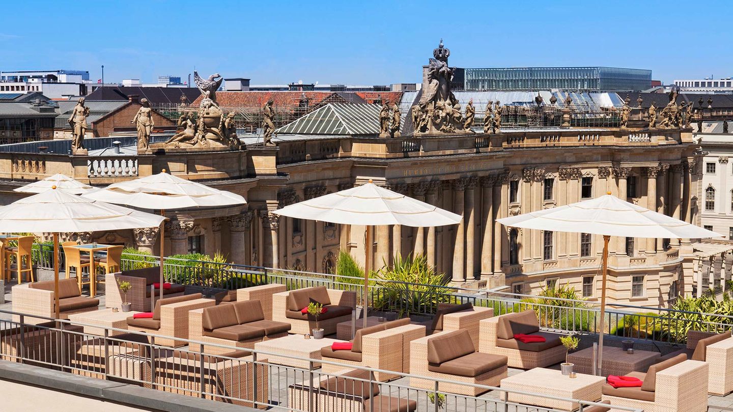 Berlin: Ganz oben, ganz fein Hotel de Rome in Berlin