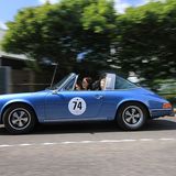 Der Vorgänger: ein Porsche 911 T 2,4 Targa von 1971.
