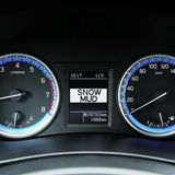 Die Anzeigen im Suzuki SX4 sind etwas altertümlich