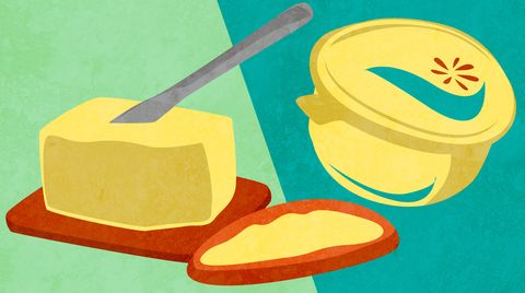 Butter oder Margarine - was darf auf's Brot?