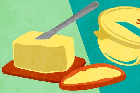 Butter oder Margarine - was darf auf's Brot?