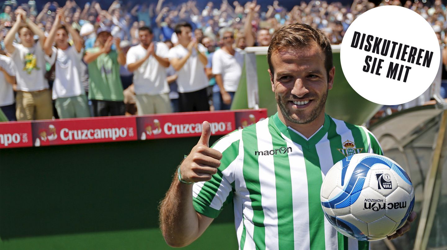 Fühlt sich in Sevilla offenbar viel wohler als in Hamburg: Rafael van der Vaart