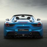 Ferrari 488 Spider - das Heck unverkennbar Ferrari