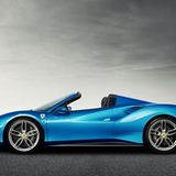 Ferrari 488 Spider - schicke Seitenansicht