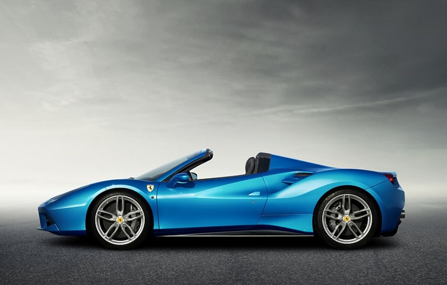Ferrari 488 Spider - schicke Seitenansicht