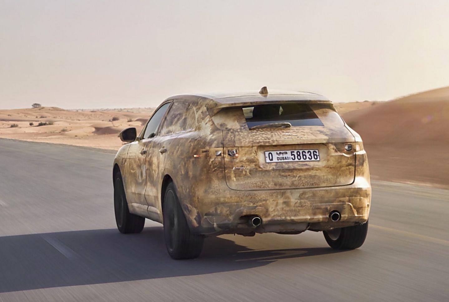 Jaguar F-Pace Erprobung
