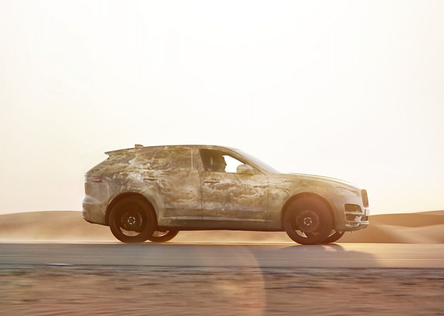 Jaguar F-Pace Erprobung