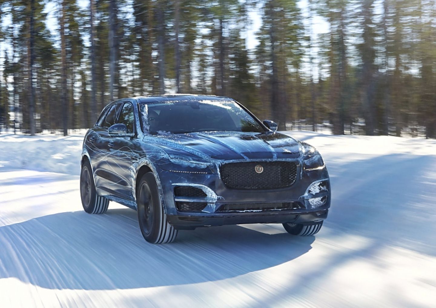 Jaguar F-Pace Erprobung