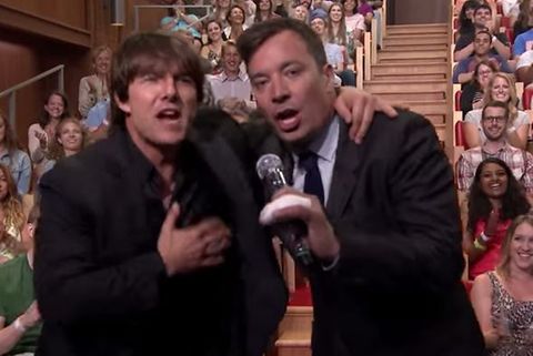 Tom Cruise und Jimmy Fallon