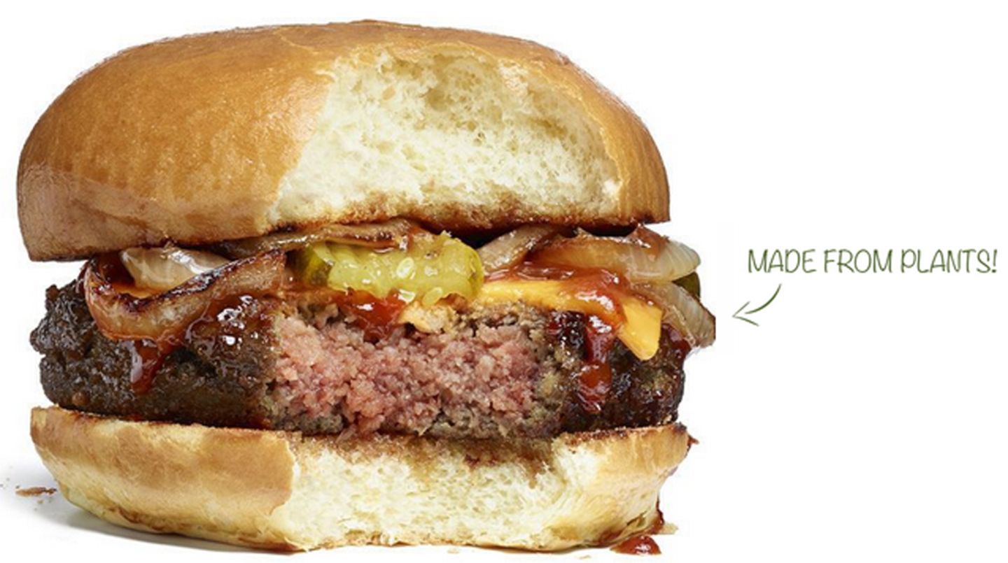 Dieser Burger ist vegetarisch