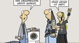 Cartoon-Buch: Golf ist doch gefährlich