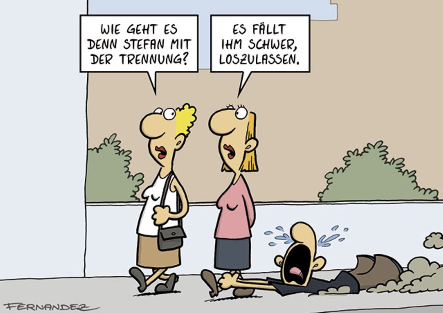 Cartoon-Buch: Golf ist doch gefährlich