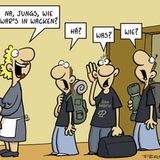 Cartoon-Buch: Golf ist doch gefährlich