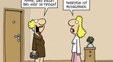 Cartoon-Buch: Golf ist doch gefährlich