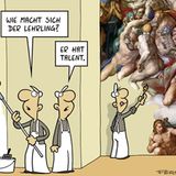 Cartoon-Buch: Golf ist doch gefährlich