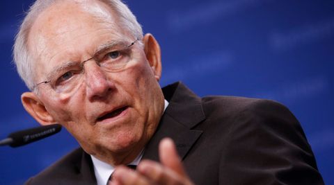 Bundesfinanzminister Wolfgang Schäuble will nicht, dass die EU-Kommission als europäische Regierung agiert