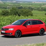 Beim Skoda Rapid Spaceback Monte Carlo haben die Passagiere auch im Fond viel Platz