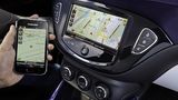 Beim Opel Adam wird das Handy quasi "gespiegelt"
