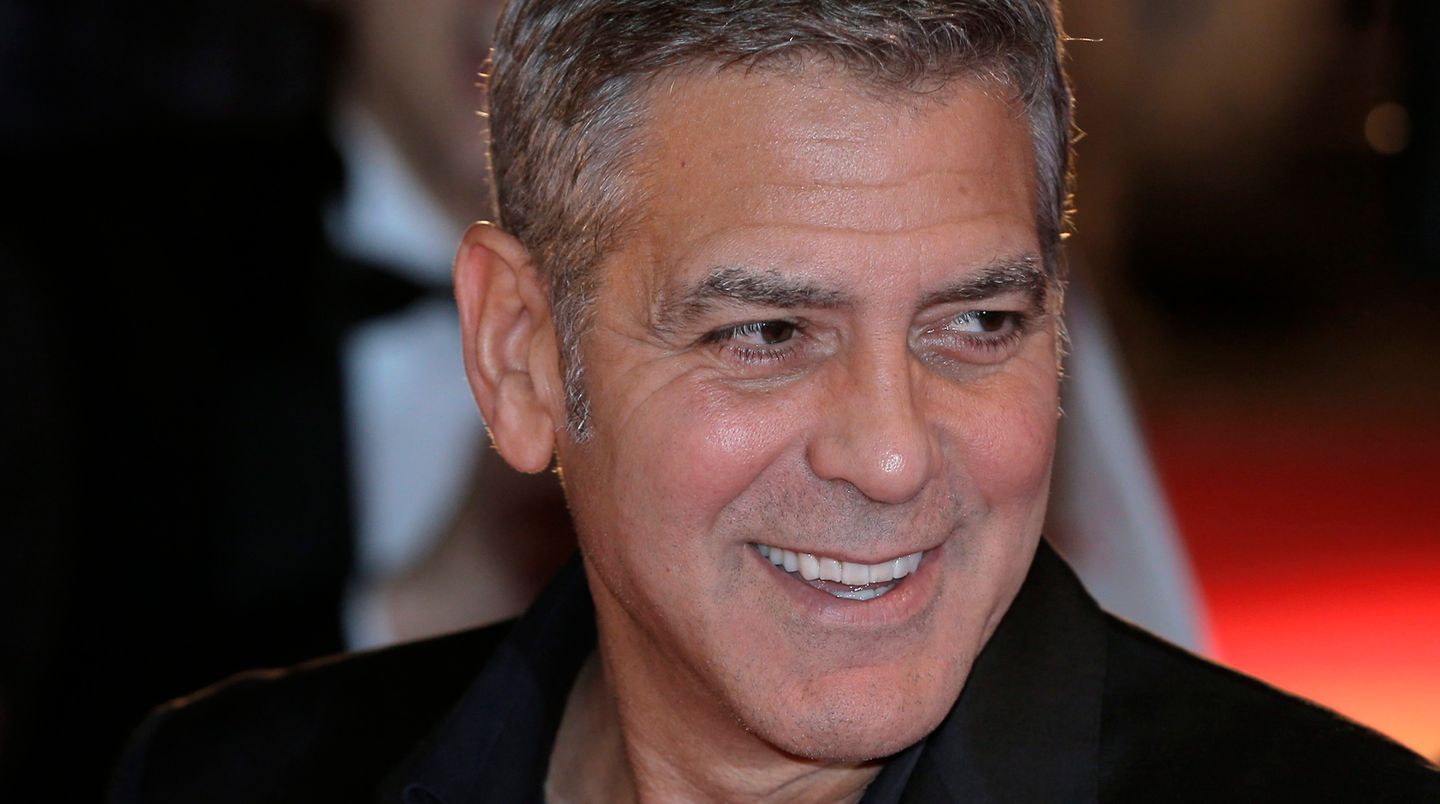 George Clooney ist in der Ukraine gern gesehen