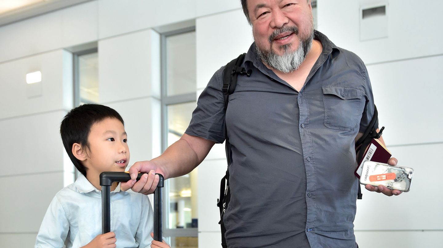 Ai Weiwei und sein Sohn
