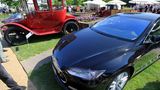 Detroit Electric Modell 52 Double Drive und Tesla Model S 70D