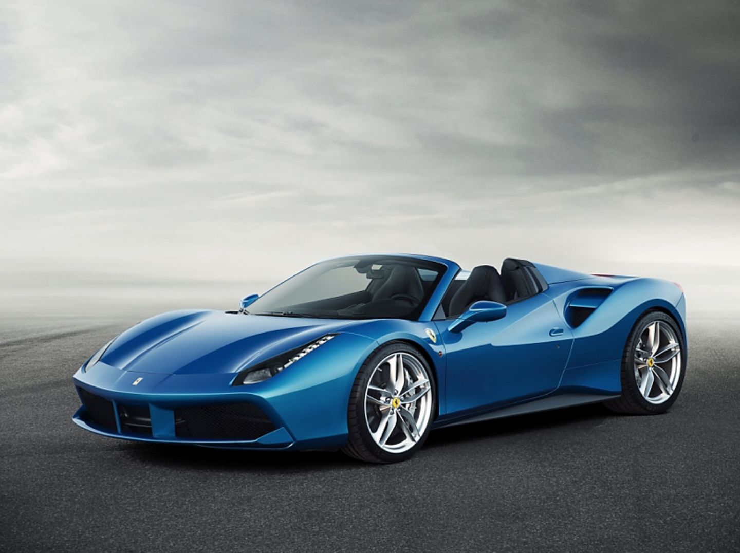 330 km/h schnell: Ferrari 488 Spider.