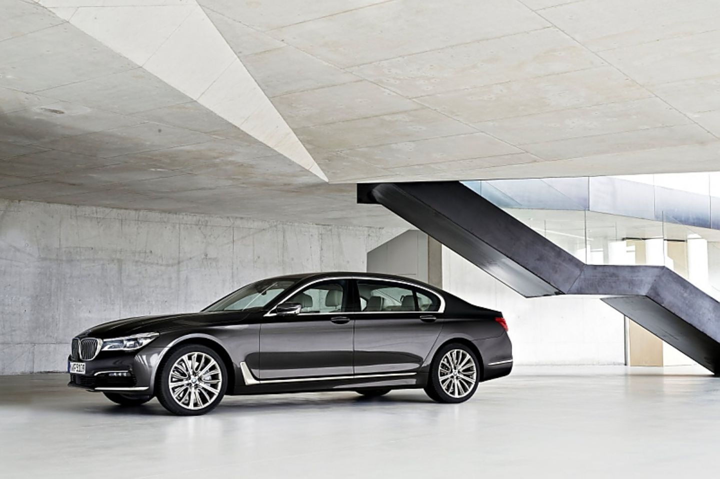 Eine weitere Weltpremiere: der BMW 7er.