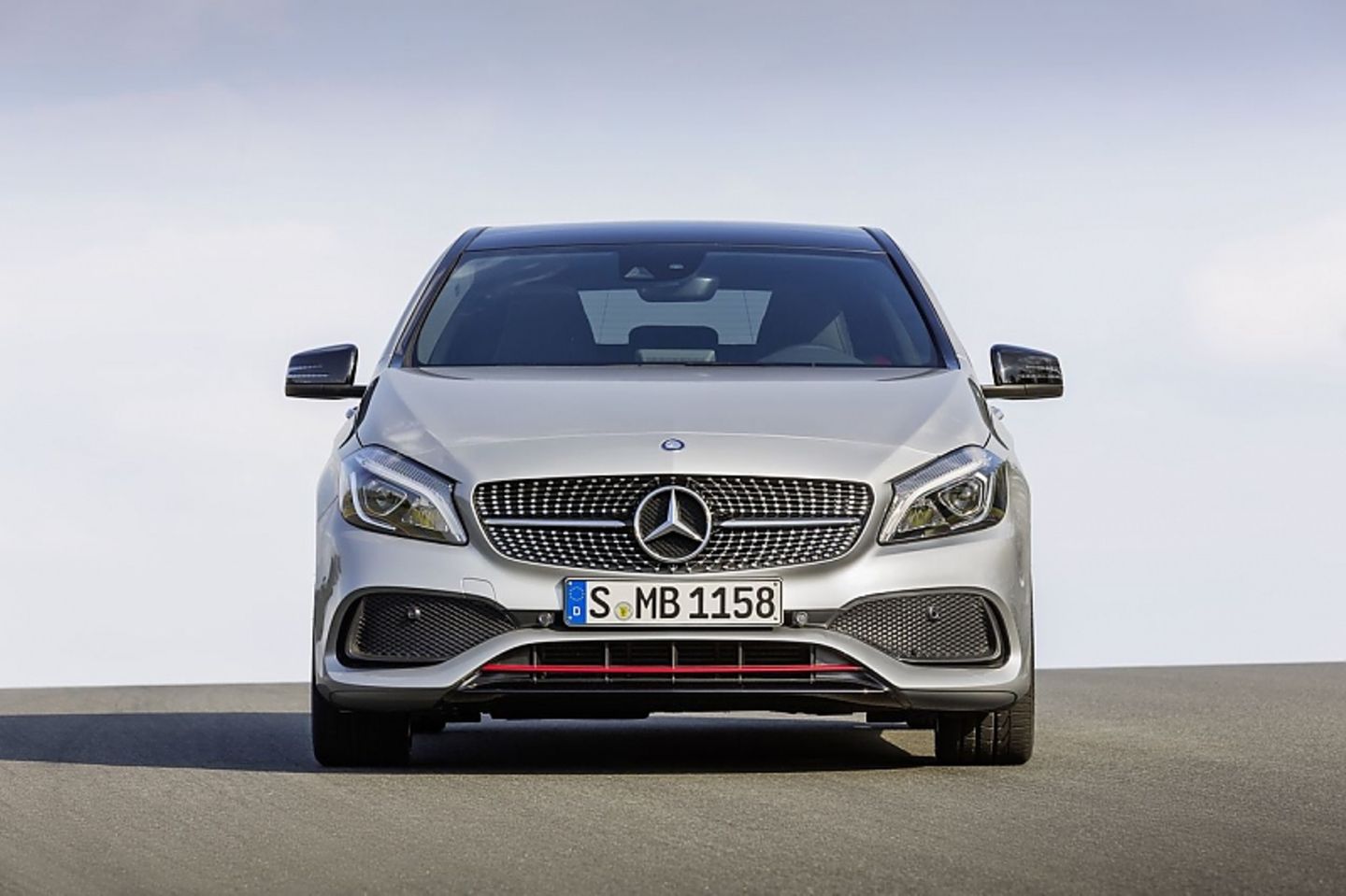 Wurde ein wenig geliftet: Mercedes A-Klasse.