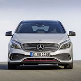 Wurde ein wenig geliftet: Mercedes A-Klasse.