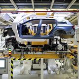 Die Volkswagen Produktion ist sehr aufwendig