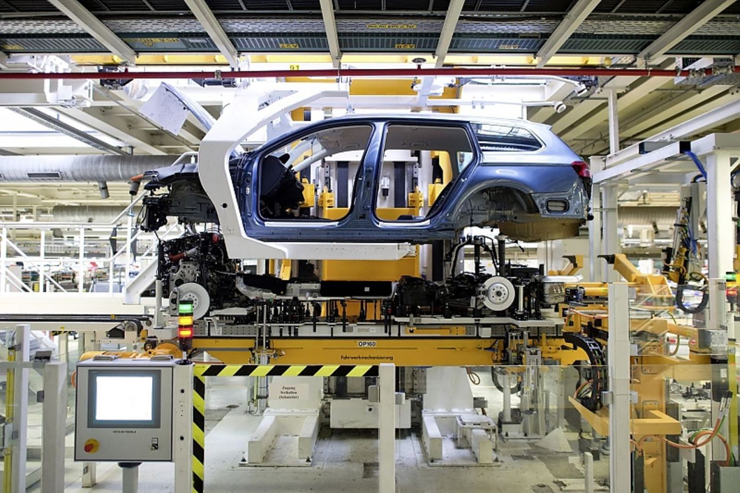 Die Volkswagen Produktion ist sehr aufwendig