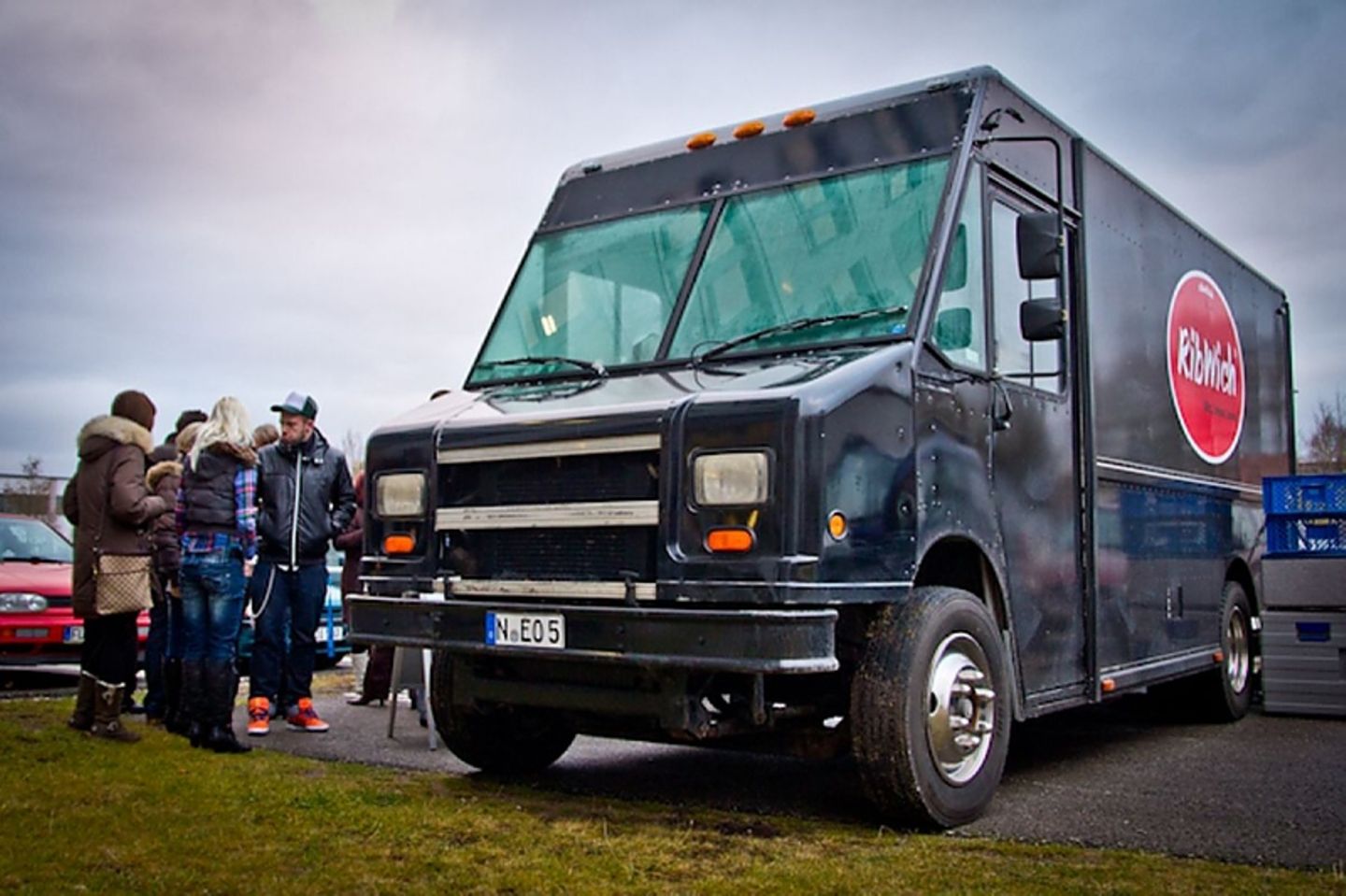 Einer der ersten Foodtrucks in Deutschland gehört Klaus Wünsch von RibWish.