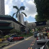 Auf den Straßen von Singapur