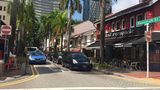 Auf den Straßen von Singapur