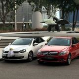 Auf den Straßen von Singapur