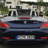 BMW Z4 sDrive 20i - zwei Endrohre für den Basisvierzylinder