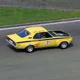 Opel zeigt seine Rennsport-Helden von einst. Hier ein Opel Manta.