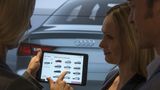 In der Audi City wird online konfiguriert