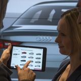 In der Audi City wird online konfiguriert