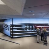 Die Audi City Berlin ist ein interaktiver Showroom