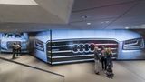 Die Audi City Berlin ist ein interaktiver Showroom