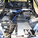 Der 1,8 Liter Turbomotor des Peugeot 205 Turbo 16.
