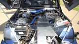 Der 1,8 Liter Turbomotor des Peugeot 205 Turbo 16.