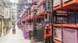 Zentrales Ersatzteillager der BMW Group in Dingolfing