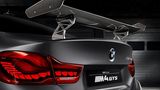 BMW M4 GTS Concept - die Spoiler vorne und hinten lassen sich einstellen